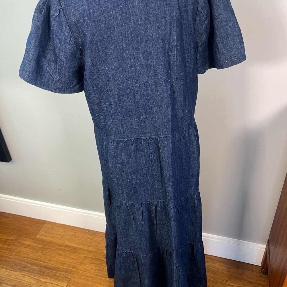 Brochu Walker The Havana Indigo Soft Denim Dress sz M - Picture 11 of 14